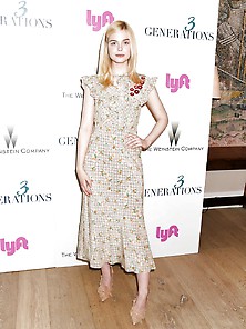 Elle Fanning 3 Generations Screening Ny 4-30-17