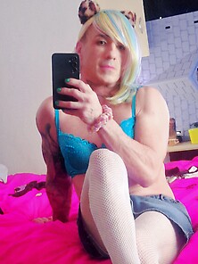 Cheerleader tranny fucked military man