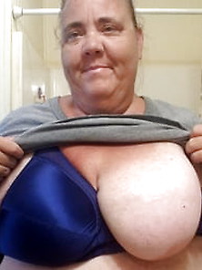 White Bbw Mature Bra And Panties