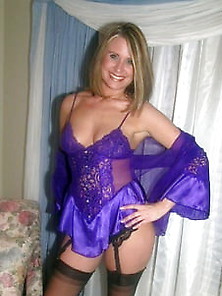 Aunt's Private Lingerie Photo Session