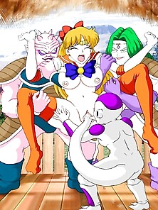 Sailor Moon Dragon Ball Hentai Gonzo