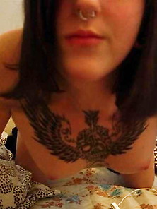 Tattooed Amateur Punk Emo Amateur Girl