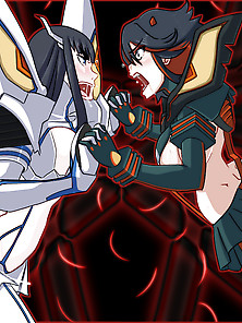 Sex Battle: Ryuko Vs.  Satsuki