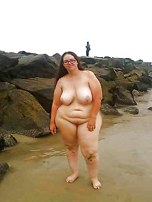 Naked On The Beach