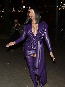 Cardi B In Latex