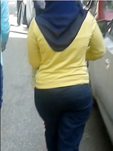 Arab Egyptian Hijab Slut Hot Body & Sexy Ass 104