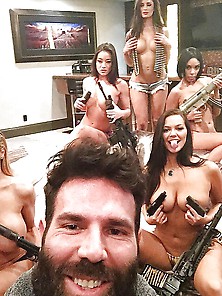 Dan Bilzerian With Babes