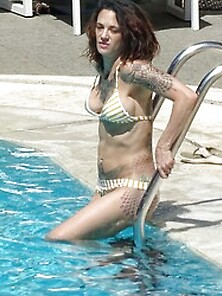 Asia Argento Bikini