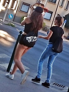 Hungarian Street Candid X Teen Ass Candid