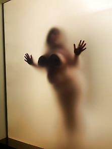 Bbw Wife Behind Glass