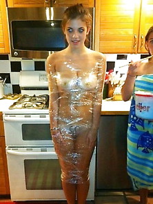 Saran Wrap Girls