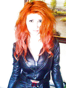 British Teen Chav Cosplay Black Widow