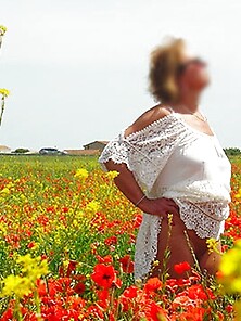 Exhib Dans Un Champ De Coquelicot (Fin)