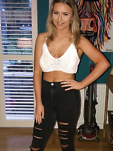 Blonde Teen Skye Would Love Your Comments