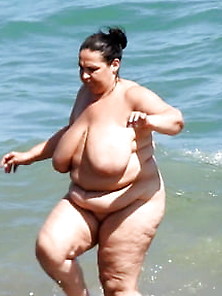 Nude Beach Chubby