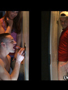 Invite Friend Ungloryhole Surprised