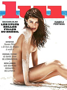 Isabeli Fontana Naked For Lui - Aug2016