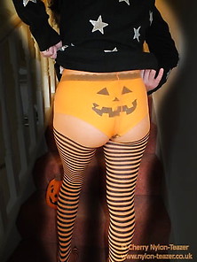 Pantyhose Pumpkin