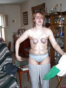 Bdsm Bound Tied Amateur Slave Hogtied Bound - Gefesselt