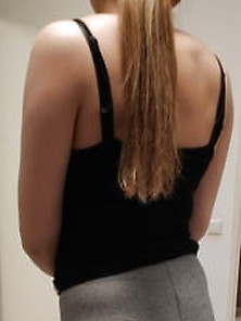 Wife In Grey Leggings