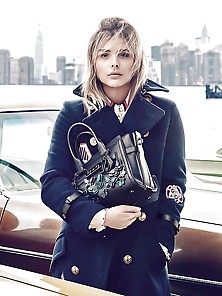 Chloe Moretz Looks Sensational In Coach Fall 2016 Photoshoot