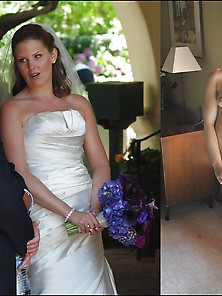 Amateur Brides Dressed & Undressed