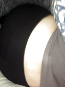 Big. Fatty Butt Cum On Cheeks And Leggings