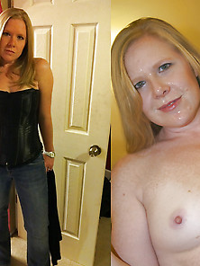 Exposed Slut Wives - Before And After 240