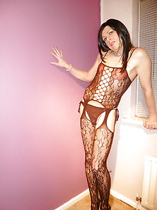 Sissy In Bodystocking