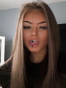 Tongue Pierced Babes Vol.  1 Ktg