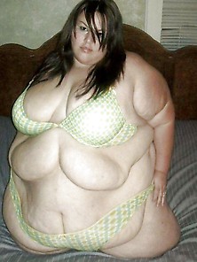 White Super Size Ssbbw Huge Belly 55