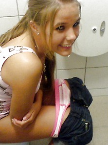 Hot Toilet Babes 3