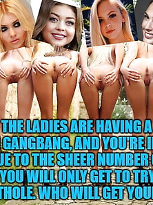 Celebrity Gangbang Captions #521 (Jordyn)