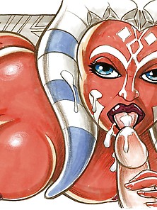 Erotic Starwars - Famous Togruta - Ahsoka Tano 7