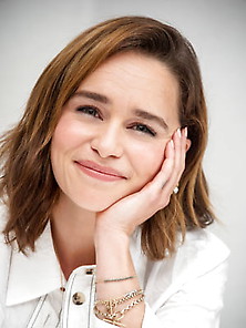 Emilia Clarke - Last Christmas Press Conf - Sep '19