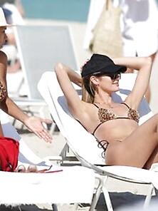 Candice Swanepoel & Lais Ribeiro Bikini