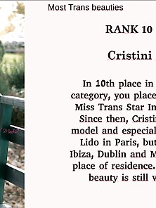 10Th Miss T World Category : Cristini Couto