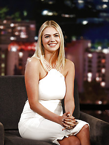 Kate Upton White Dress 2017