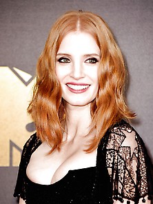 Sexy Redhead Jessica Chastain X