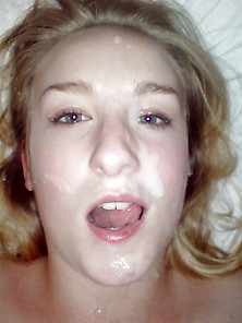 Cute Teen Faces With Cum Facials 12