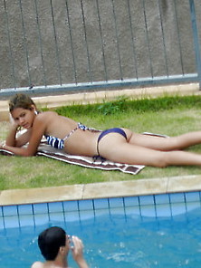 Voyeur Vizinha Piscina 42