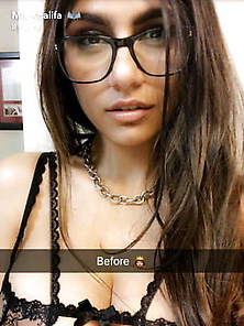 Mia Khalifa On Snapchat