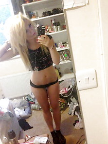 Blonde Tight Uk Teen Chav Amateur