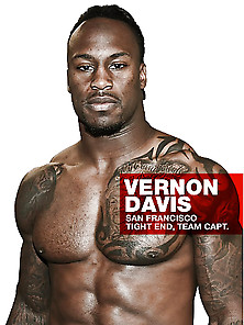 Males Born To Be Served.  3- Vernon Davis