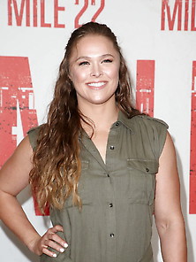 Ronda Rousey Mile 22 Photocall La 7-28-18