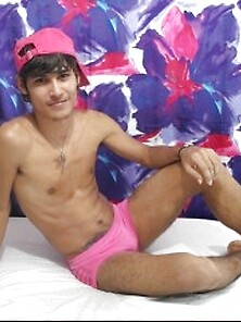 Brunette Young Man Dylan Love Balls/beads.