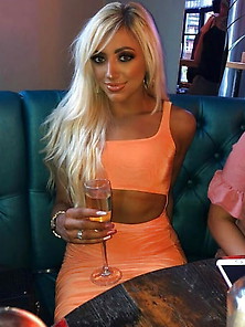 Blonde Chav Slag Chloe For Degrading Comments