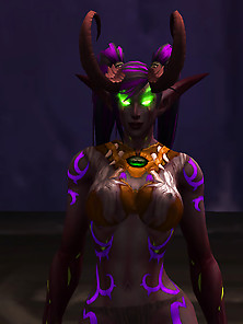 My Night Elf Demon Hunter