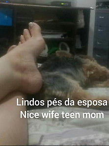 1 One Pes Das Esposas Amadoras Delicious Foot Feet Amateur