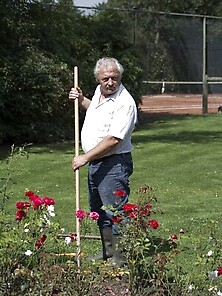 Old Gardener Licks And Fucks Two Young Foxes